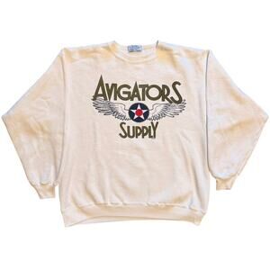 Vintage 90s Disney Pleasure Island Avigators Supply Sweatshirt Mens XL Rare WDW